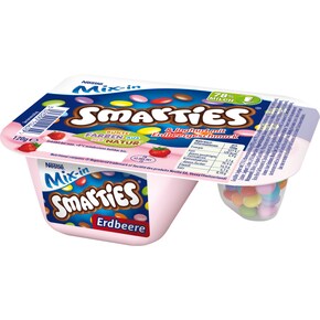 Nestlé Mix-in Smarties & Erdbeerjoghurt 3,6 % Fett Bild 0