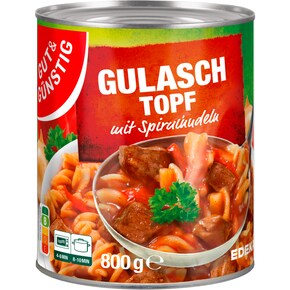 GUT&GÜNSTIG Gulaschtopf mit Nudeln Bild 0