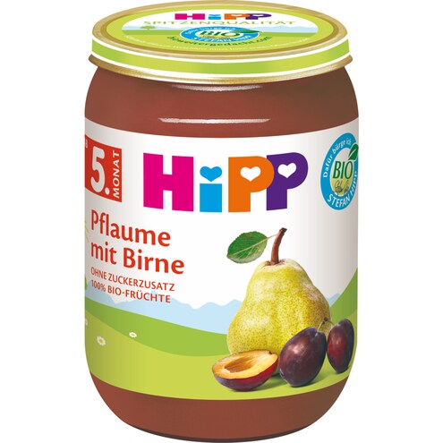 HiPP Bio Pflaume mit Birne ab 5. Monat