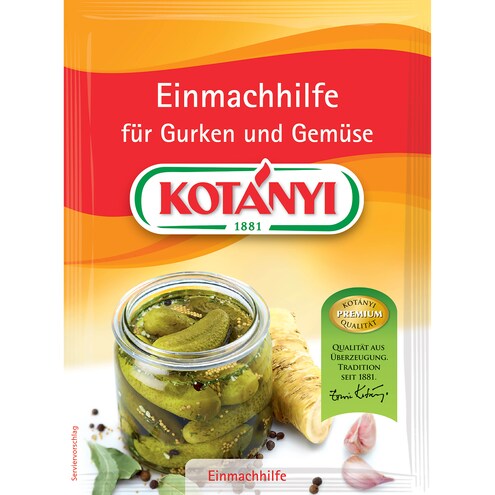 Kotanyi Einmachgewürz für Gurken+Gemüse