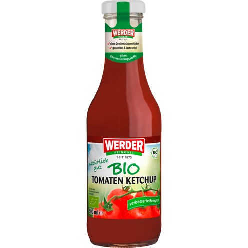 WERDER Feinkost Bio Tomaten Ketchup