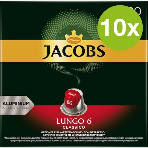 Jacobs Lungo 6 Classico Kapseln