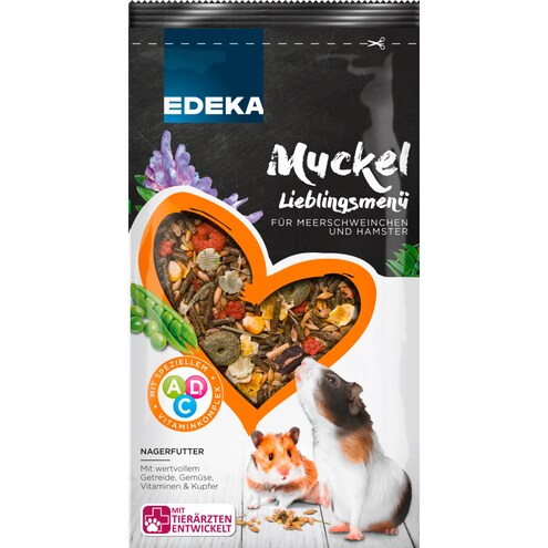 EDEKA Muckel Lieblingsmenü für Meerschweinchen und Hamster