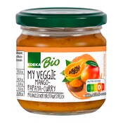 EDEKA Bio + Vegan Streichcreme Mango-Papaya-Curry