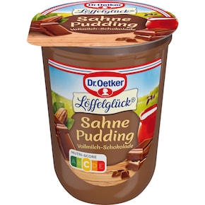 Dr.Oetker Löffelglück Sahne Pudding Vollmilch Schokolade Bild 0