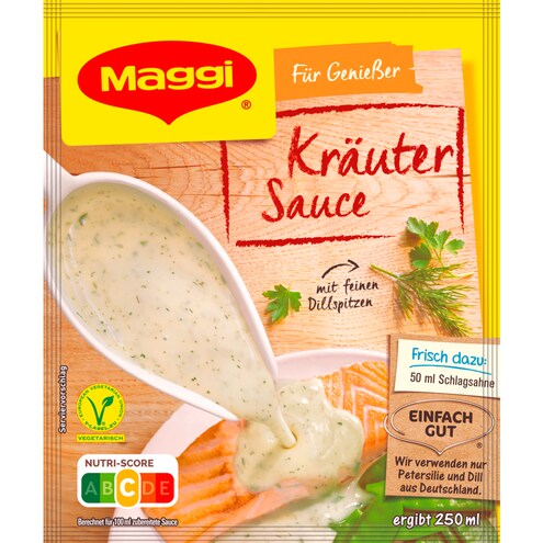 Maggi Für Genießer Kräuter Sauce Bild 1