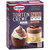 Dr.Oetker Torten Creme DUO Vanille- & Schokogeschmack