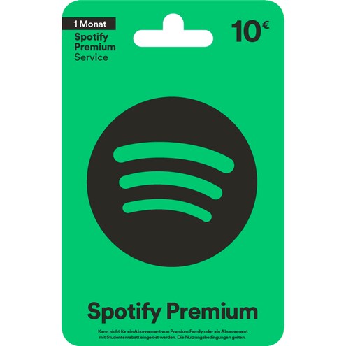Spotify Gutschein 10€ Bild 1