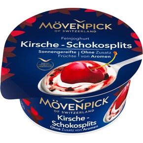 MÖVENPICK Feinjoghurt Kirsche-Schokosplits 14 % Fett Bild 0
