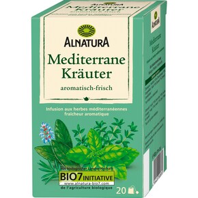 Alnatura Bio Mediterraner Kräuter Tee Bild 0