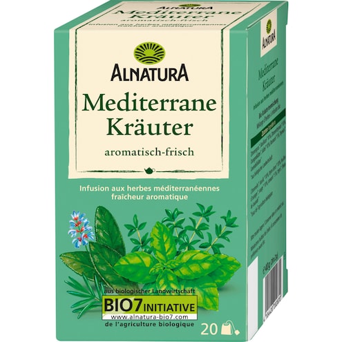 Alnatura Bio Mediterraner Kräuter Tee