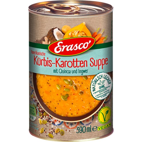 Erasco Amerikanische Kürbis-Karotten Suppe Bild 1