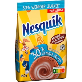 Nestlé Nesquik 30 % weniger Zucker Nachfüllbeutel Bild 0