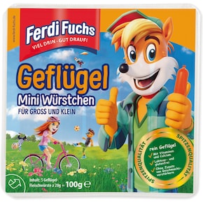 Ferdi Fuchs Geflügel Mini Würstchen Bild 0