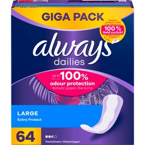 Always Extra Protect Large Slipeinlagen Gigapack Bild 0