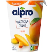 alpro Soja-Joghurtalternative Mehr Frucht und ohne Zuckerzusatz Mango