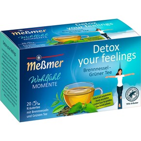Meßmer Detox your feelings Brennnessel-Grüner Tee Bild 0
