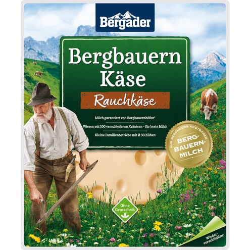 Bergader Bergbauern Käse Rauchkäse 48 % Fett i. Tr.