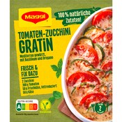 Maggi Fix für Tomaten-Zucchini Gratin