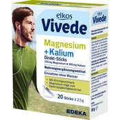 EDEKA elkos VIVEDE Magnesium+Kalium Sticks
