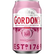 GORDON'S Premium Pink distilled Gin & Tonic 10 % vol.