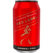 JOHNNIE WALKER Red Label & Cola 10 % vol.