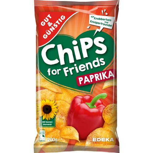 GUT&GÜNSTIG Paprika-Chips