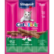 Vitakraft Cat-Stick Mini Ente/Kaninchen