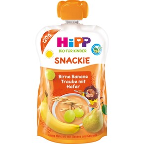 HiPP Bio Snackie Birne-Banane-Traube mit Hafer ab 1 Jahr Bild 0