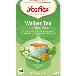 Yogi Tea Bio Weißer Tee mit Aloe Vera Bild 0