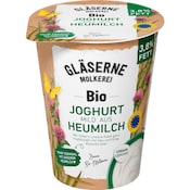 Gläserne Molkerei Bio Joghurt mild aus Heumilch 3,8 % Fett im Milchanteil