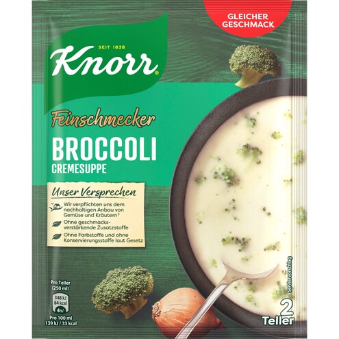 Knorr Feinschmecker Broccoli Suppe