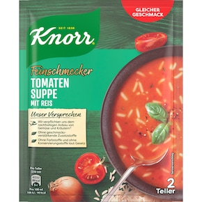 Knorr Feinschmecker Tomatensuppe mit Reis Bild 0