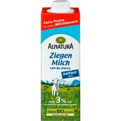 Alnatura Bio Ziegenmilch haltbar 3,0 % Fett