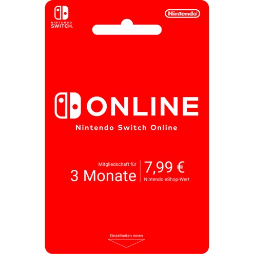 Nintendo Switch 3 Monate 7,99€