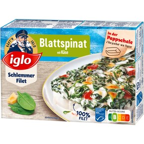 iglo MSC Schlemmer-Filet Blattspinat mit Käse Bild 0