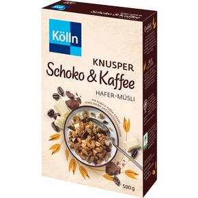 Kölln Knusper Schoko & Kaffee Hafer-Müsli Bild 0