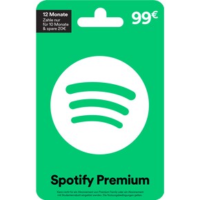 Spotify Guthaben 99€ Bild 0