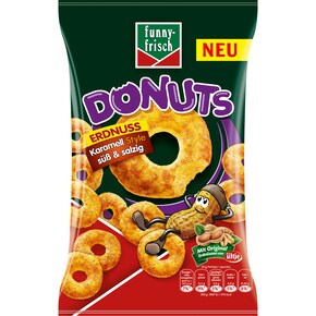Funny-Frisch Erdnuss Donuts süß&salzig Bild 0