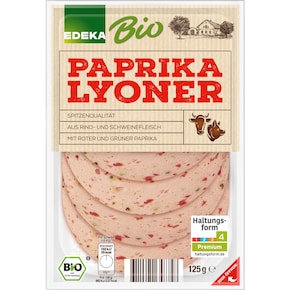 EDEKA Bio Paprika-Lyoner Bild 0