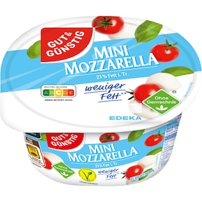 GUT&GÜNSTIG Mini Mozzarella 8,5% Fett absolut Bild 0