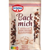 Dr.Oetker Back Mich Kakaosplitter Schoko-Tröpfchen & Vollmilchschoko