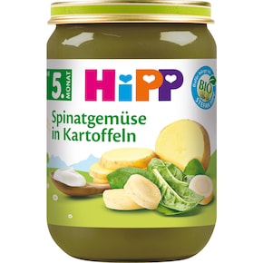 HiPP Bio Spinatgemüse in Kartoffeln ab 5. Monat Bild 0