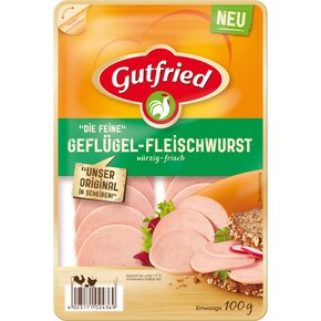 Gutfried Geflügel Geflügel Fleischwurst "Die Feine" Bild 0