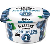 Gläserne Molkerei Bio Joghurtpur Blaubeere 3,8 % Fett