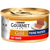 Purina Gourmet Gold Feine Pastete mit Rind