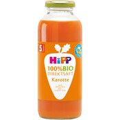 HiPP 100 % Bio Direktsaft Karotte nach 4. Monat