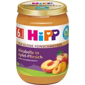 HiPP Bio Für Kleine Feinschmecker Mirabelle in Apfel-Pfirsich ab 6. Monat