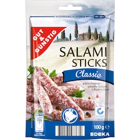 GUT&GÜNSTIG Salami Sticks, Classic Bild 0