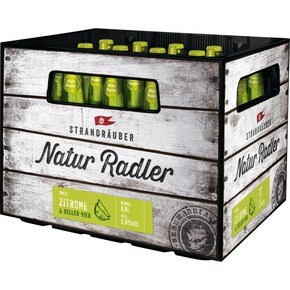 Strandräuber Bio Natur Radler Zitrone alkoholfrei - 6-Pack Bild 0